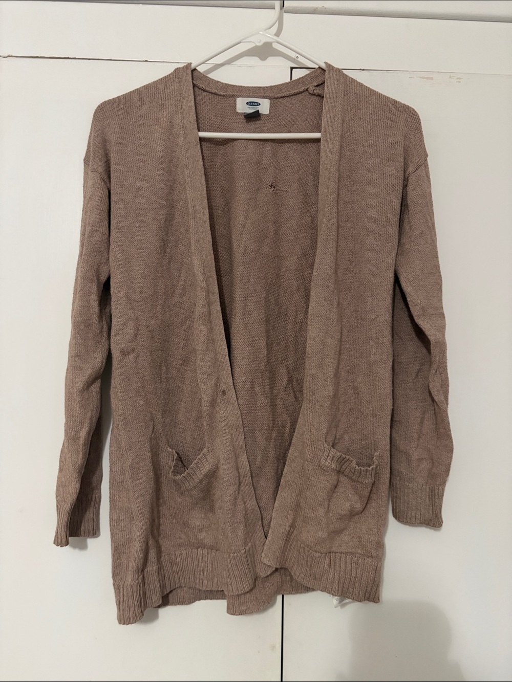 Old Navy Open-Front Cardigan Sweater - Taupe